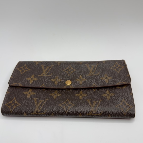 Louis Vuitton Pochette Porte-Monnaie Monogram Brown Wallet | Womens | Used | - Picture 2 of 13